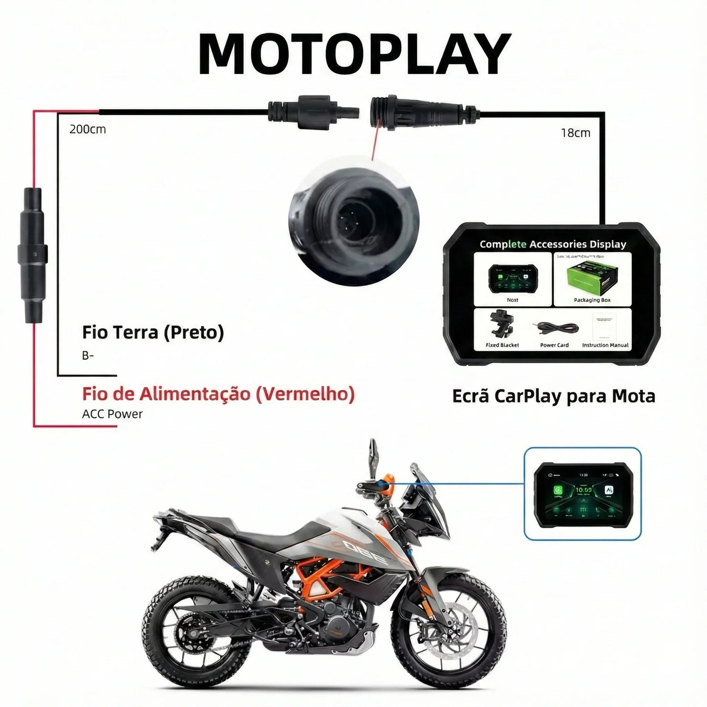 MOTOPLAY ® | Apple Carplay e Android Auto