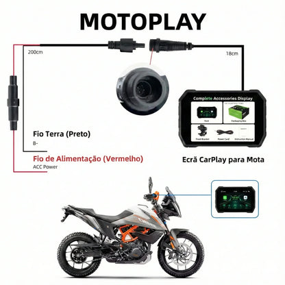 MOTOPLAY ® | Apple Carplay e Android Auto